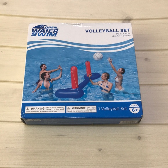 1 Volleyball set open water swim NWOT ages 6+ - Picture 1 of 3